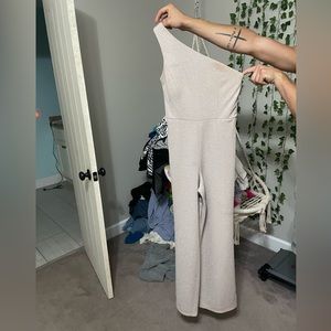 One shoulder jumpsuit size 2